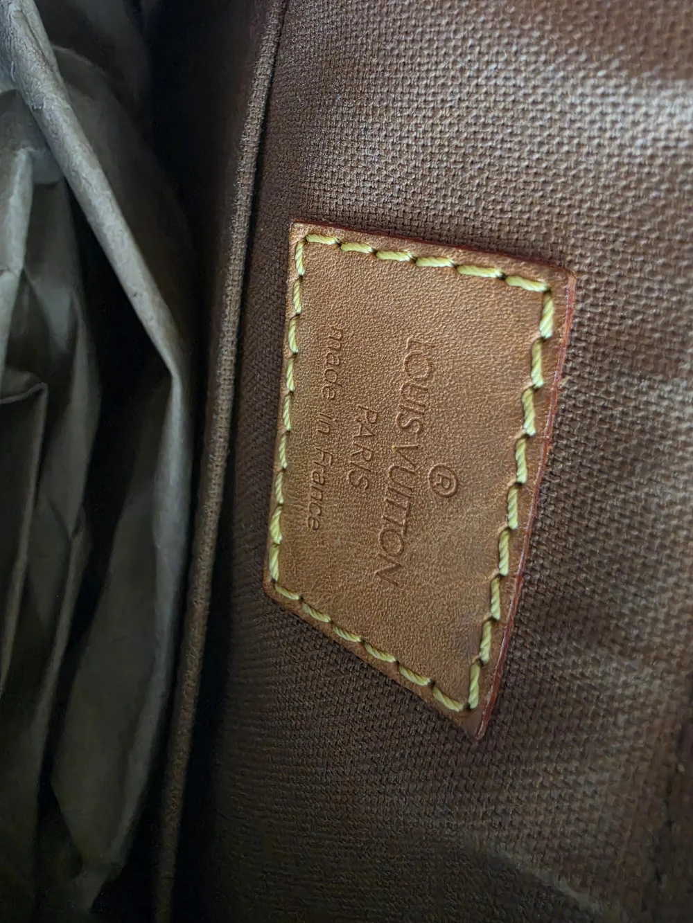 Louis Vuitton Tulum GM Monogram Canvas Shoulder Bag